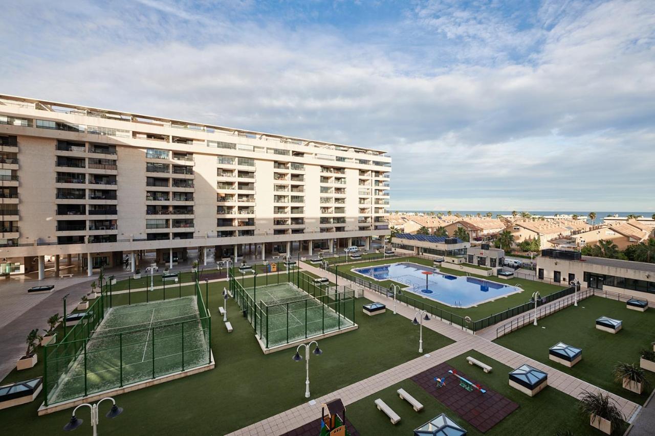 Sea View Modern Flat Apartment Alboraia Exterior photo